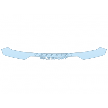 2026 HONDA PASSPORT RTL BUMPER 2026 HONDA PASSPORT RTL BUMPER