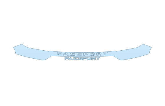 2027 HONDA PASSPORT RTL BUMPER 2027 HONDA PASSPORT RTL BUMPER