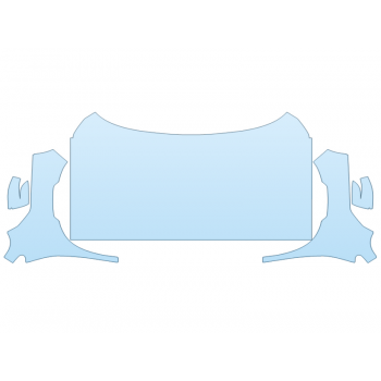 2026 HONDA PASSPORT RTL HOOD FENDERS MIRRORS FULL (WRAPPED EDGES) BULK HYBRID