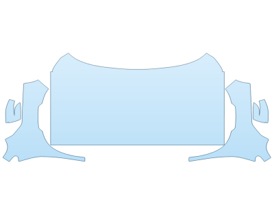 2026 HONDA PASSPORT RTL BLACKOUT HOOD FENDERS MIRRORS FULL (WRAPPED EDGES) BULK HYBRID