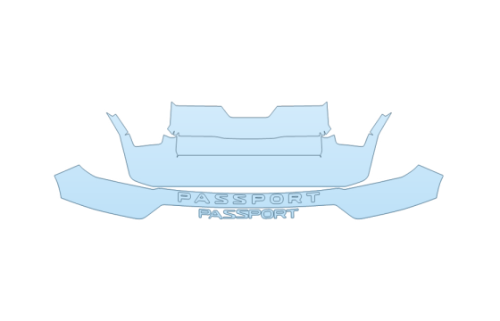 2027 HONDA PASSPORT TRAILSPORT BUMPER 2027 HONDA PASSPORT TRAILSPORT BUMPER