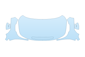 2027 HONDA PASSPORT TRAILSPORT HOOD FENDERS MIRRORS 60 INCH FULL (WRAPPED EDGES)