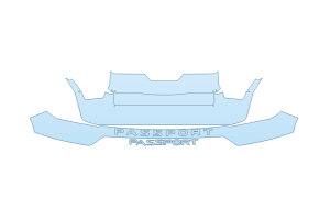 2027 HONDA PASSPORT TRAILSPORT BLACKOUT BUMPER
