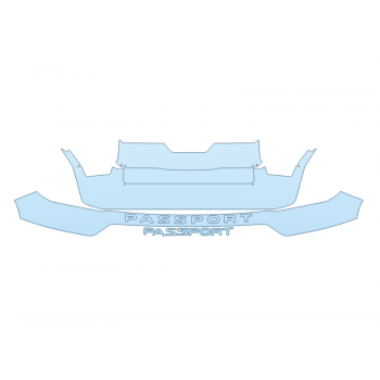 2026 HONDA PASSPORT TRAILSPORT BLACKOUT BUMPER 2026 HONDA PASSPORT TRAILSPORT BLACKOUT BUMPER