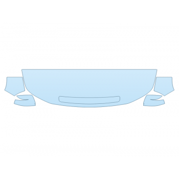 2026 HONDA PASSPORT TRAILSPORT BLACKOUT HOOD FENDERS MIRRORS 24 INCH (WRAPPED EDGES)