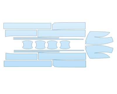 2026 HONDA PASSPORT TRAILSPORT BLACKOUT MIRRORS DOOR CUPS DOOR EDGES DOOR SILLS