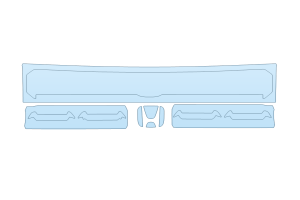 2027 HONDA PASSPORT TRAILSPORT BLACKOUT GRILL