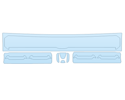2026 HONDA PASSPORT TRAILSPORT BLACKOUT GRILL