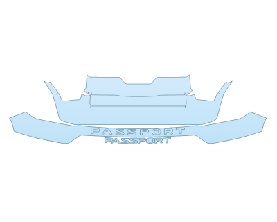 2026 HONDA PASSPORT TRAILSPORT ELITE BLACKOUT BUMPER