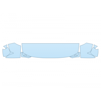 2026 HYUNDAI PALISADE HYBRID CALLIGRAPHY HOOD FENDERS MIRRORS 18 INCH (WRAPPED EDGES)