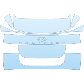 2026 HYUNDAI PALISADE HYBRID LIMITED REAR HATCH W/EMBLEMS