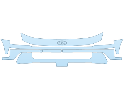 2026 HYUNDAI PALISADE HYBRID SEL PREMIUM BUMPER 2026 HYUNDAI PALISADE HYBRID SEL PREMIUM BUMPER