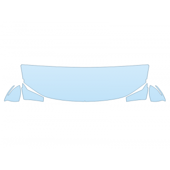 2026 HYUNDAI SANTA CRUZ SEL HOOD FENDERS MIRRORS 24 INCH (WRAPPED EDGES)