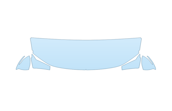 2027 HYUNDAI SANTA CRUZ SEL PREMIUM HOOD FENDERS MIRRORS 24 INCH (WRAPPED EDGES) 2027 HYUNDAI SANTA CRUZ SEL PREMIUM HOOD FENDERS MIRRORS 24 INCH (WRAPPED EDGES)
