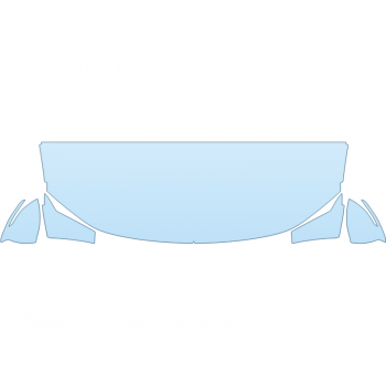 2026 HYUNDAI SANTA CRUZ ULTIMATE HOOD FENDERS MIRRORS 24 INCH (WRAPPED EDGES)