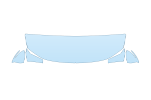 2027 HYUNDAI SANTA CRUZ ULTIMATE HOOD FENDERS MIRRORS 24 INCH (WRAPPED EDGES)