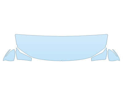 2026 HYUNDAI SANTA CRUZ ULTIMATE HOOD FENDERS MIRRORS 24 INCH (WRAPPED EDGES)