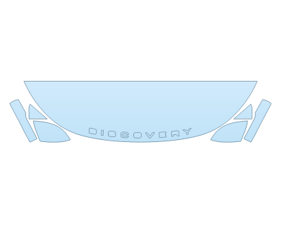 2026 LAND ROVER DISCOVERY DYNAMIC SE HOOD FENDERS MIRRORS 18 INCH (WRAPPED EDGES)
