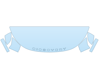 2026 LAND ROVER DISCOVERY GEMINI HOOD FENDERS MIRRORS 24 INCH (WRAPPED EDGES)
