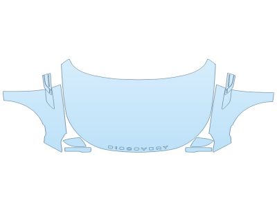 2026 LAND ROVER DISCOVERY S HOOD FENDERS MIRRORS FULL (WRAPPED EDGES)