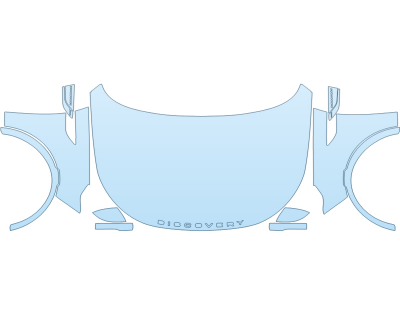 2026 LAND ROVER DISCOVERY TEMPEST HOOD FENDERS MIRRORS FULL (WRAPPED EDGES) 2026 LAND ROVER DISCOVERY TEMPEST HOOD FENDERS MIRRORS FULL (WRAPPED EDGES)