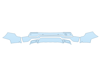 2026 LAND ROVER DISCOVERY SPORT LANDMARK REAR BUMPER W SENSORS 2026 LAND ROVER DISCOVERY SPORT LANDMARK REAR BUMPER W SENSORS
