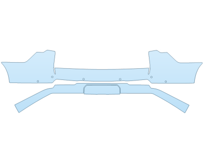 2026 LINCOLN NAVIGATOR RESERVE W/JET APPEARANCE PACKAGE REAR BUMPER W SENSORS