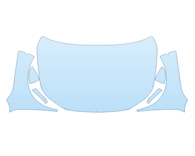 2026 MAZDA CX-30 GT HOOD FENDERS MIRRORS FULL (WRAPPED EDGES)