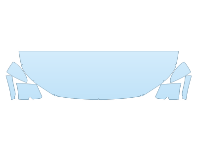 2026 MAZDA CX-30 GX HOOD FENDERS MIRRORS 24 INCH (WRAPPED EDGES)