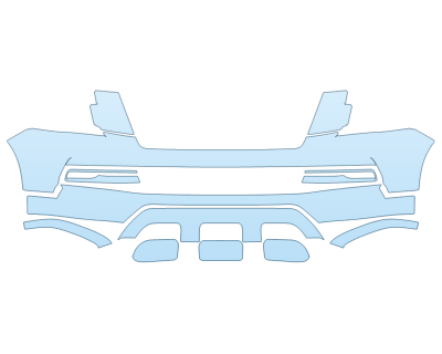 2026 NISSAN ARMADA PLATINUM RESERVE BUMPER