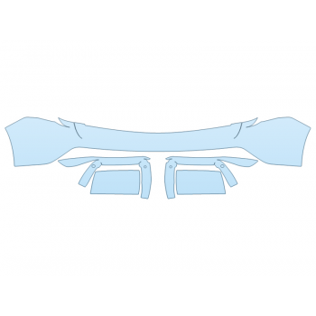 2026 NISSAN ARMADA PRO-4X REAR BUMPER