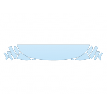 2026 NISSAN ARMADA PRO-4X HOOD FENDERS MIRRORS 18 INCH (WRAPPED EDGES)