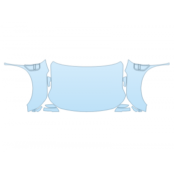 2026 NISSAN ARMADA PRO-4X HOOD FENDERS MIRRORS FULL (WRAPPED EDGES)