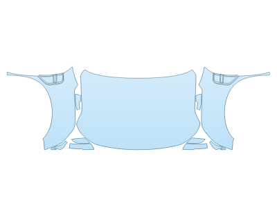 2026 NISSAN ARMADA PRO-4X HOOD FENDERS MIRRORS FULL (WRAPPED EDGES)