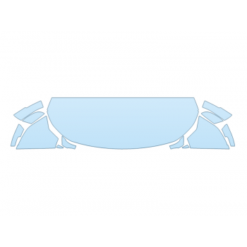 2026 NISSAN ARMADA SL HOOD FENDERS MIRRORS 24 INCH (WRAPPED EDGES)