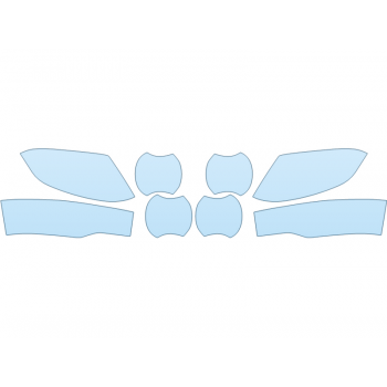 2026 NISSAN FRONTIER PRO 4X MIRRORS DOOR CUPS