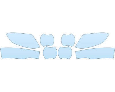 2026 NISSAN FRONTIER S MIRRORS DOOR CUPS