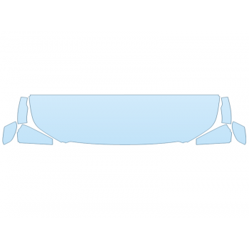 2026 NISSAN FRONTIER SL HOOD FENDERS MIRRORS 24 INCH (WRAPPED EDGES)