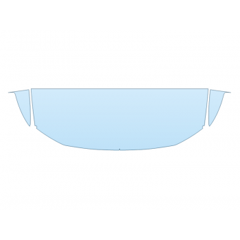 2026 NISSAN MURANO SL HOOD FENDERS MIRRORS 24 INCH (WRAPPED EDGES)