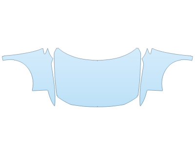 2026 NISSAN MURANO SL HOOD FENDERS MIRRORS FULL (WRAPPED EDGES)