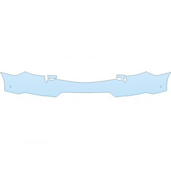 2024 POLESTAR POLESTAR 2 BASE REAR BUMPER W SENSORS