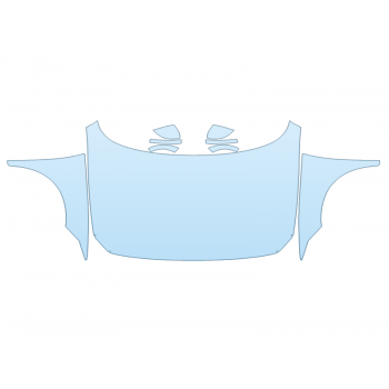 2024 POLESTAR POLESTAR 2 BASE HOOD FENDERS MIRRORS FULL (WRAPPED EDGES)