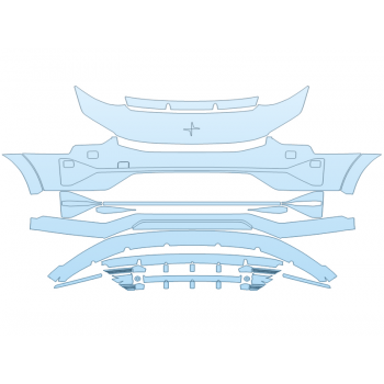 2024 POLESTAR POLESTAR 3 BASE BUMPER