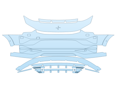 2024 POLESTAR POLESTAR 3 BASE BUMPER W SENSORS 2024 POLESTAR POLESTAR 3 BASE BUMPER W SENSORS