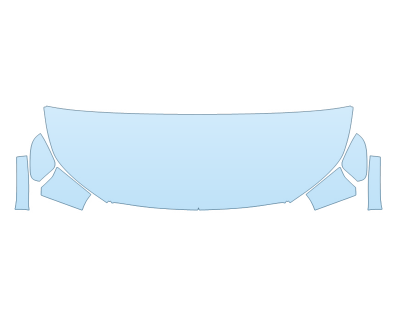 2025 SUBARU FORESTER LIMITED HOOD FENDERS MIRRORS 24 INCH (WRAPPED EDGES)