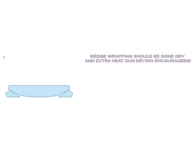 2026 TESLA CYBERTRUCK AWD HOOD FENDERS MIRRORS 18 INCH (WRAPPED EDGES)