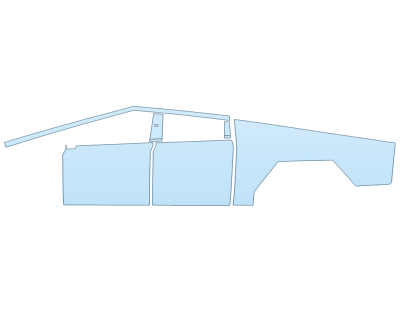 2026 TESLA CYBERTRUCK AWD DRIVER SIDE