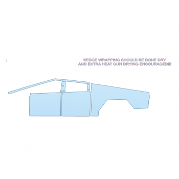 2026 TESLA CYBERTRUCK CYBERBEAST (WRAPPED EDGES) DRIVER SIDE
