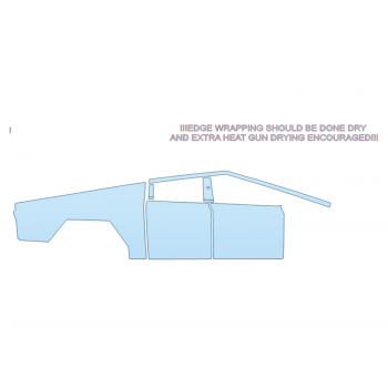2026 TESLA CYBERTRUCK RWD (WRAPPED EDGES) PASSENGER SIDE