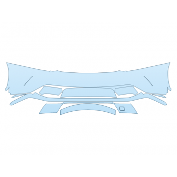 2026 TESLA MODEL S PLAID REAR BUMPER